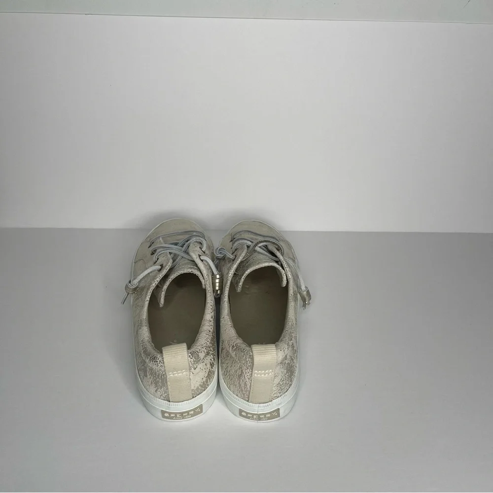 SPERRY Women's Metallic Leather Sneaker size 8 - Picture 7 of 8